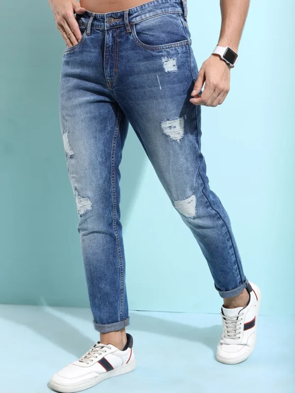Maxbull Ankle Length Stretchable Jeans